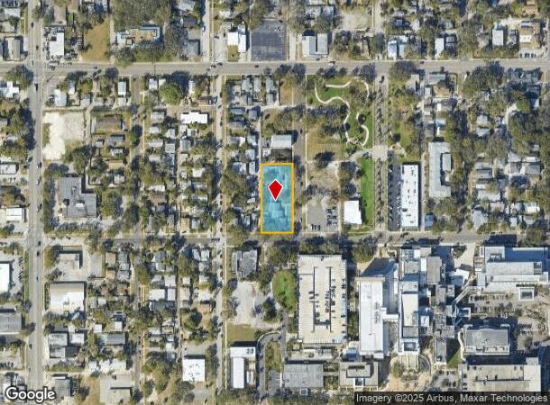  736 13Th St N, Saint Petersburg, FL Parcel Map