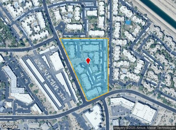  10921 N 115Th St, Scottsdale, AZ Parcel Map