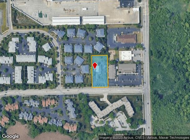  6850 Centennial Dr, Tinley Park, IL Parcel Map