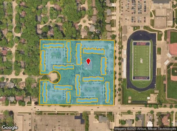  1833 S Schaefer St, Appleton, WI Parcel Map