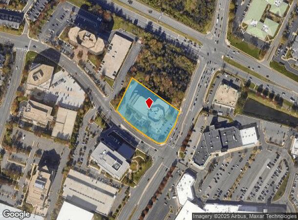 11320 Random Hills Rd, Fairfax, VA Parcel Map