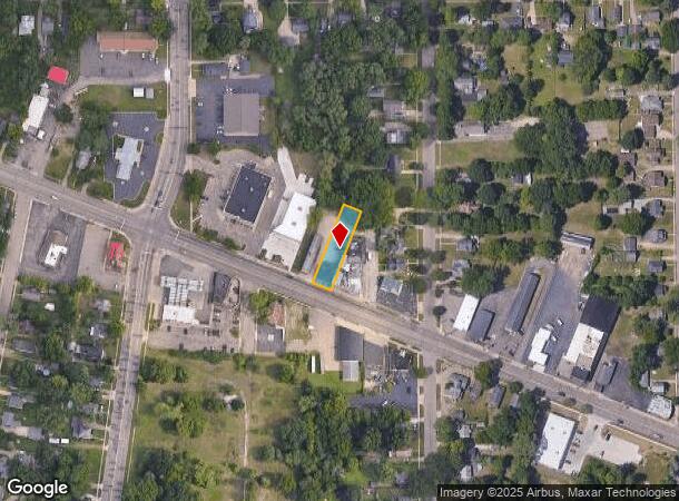  1404 Michigan Ave W, Battle Creek, MI Parcel Map