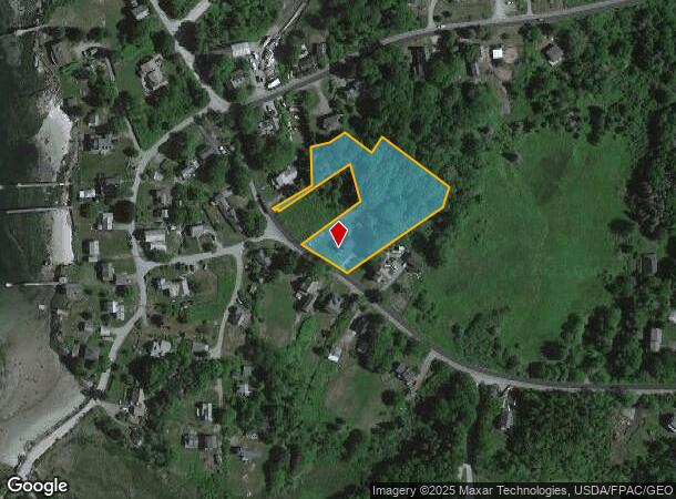 201 Snowball Hill Rd, New Harbor, ME Parcel Map