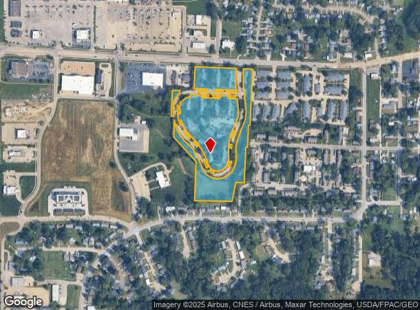 2621 Newbury Cir, Burlington, IA Parcel Map