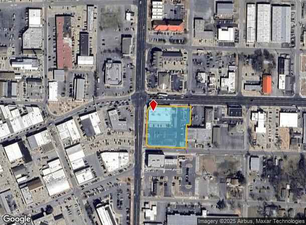 825 Oak St, Conway, AR Parcel Map