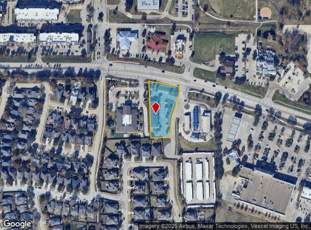  2451 Justin Rd, Flower Mound, TX Parcel Map