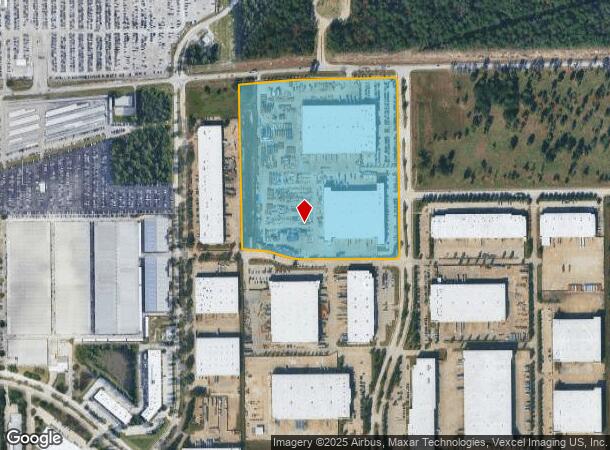 15993 Greens Rd, Houston, TX Parcel Map