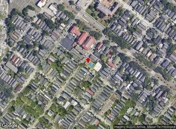 138 S Olympia St, New Orleans, LA Parcel Map