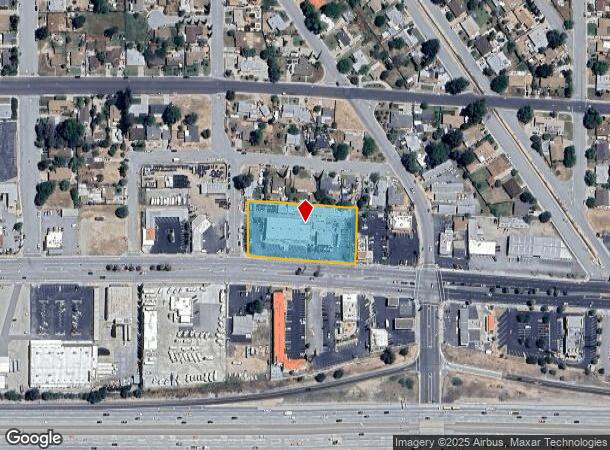  2301 W Ramsey St, Banning, CA Parcel Map