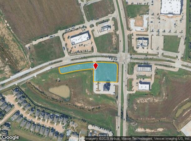 8767 Fry Rd, Cypress, TX Parcel Map
