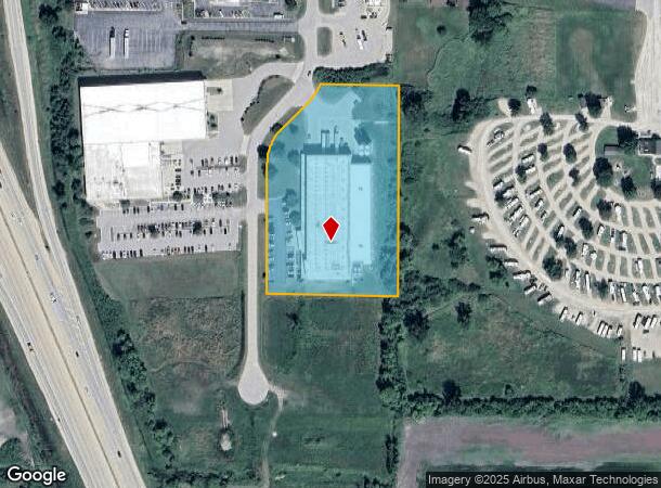 110 Evco Cir, Deforest, WI Parcel Map