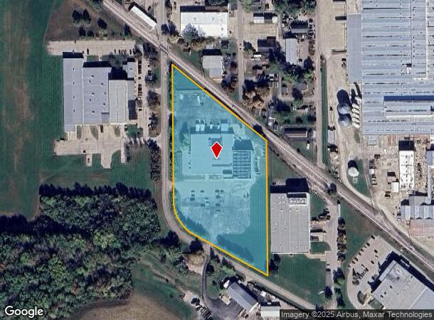  635 S Mapleton St, Columbus, IN Parcel Map