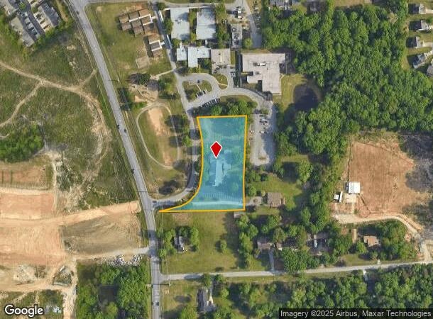  7615 Florence School Dr, High Point, NC Parcel Map