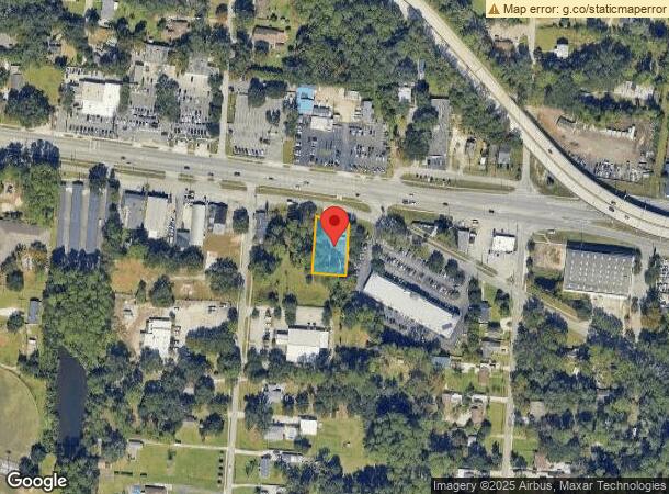  7044 Beach Blvd, Jacksonville, FL Parcel Map