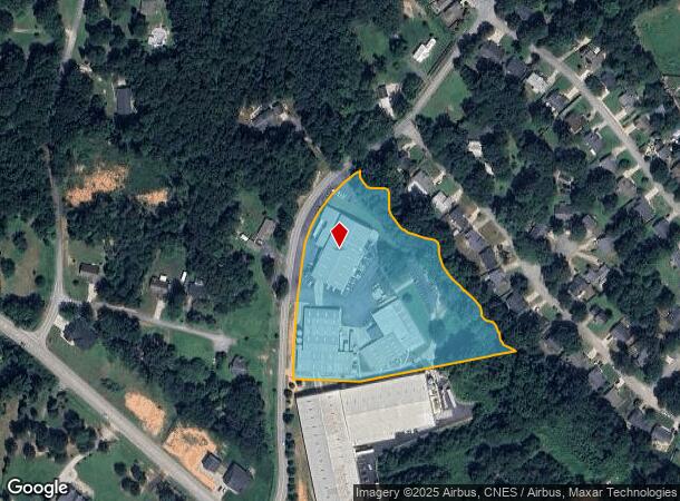  849 Neely Ferry Rd, Simpsonville, SC Parcel Map