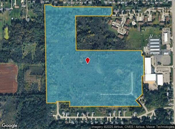  S Elms Rd, Flint, MI Parcel Map