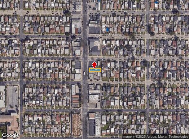  6710 S Western Ave, Los Angeles, CA Parcel Map