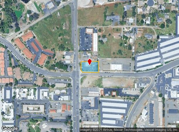  1825 E Vista Way, Vista, CA Parcel Map