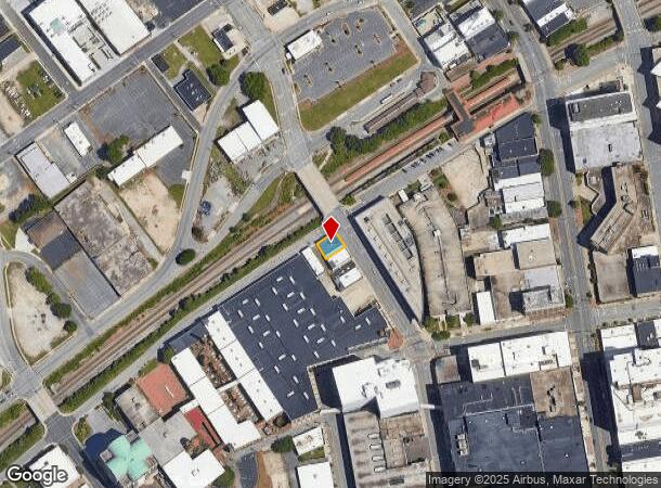  201 W High Ave, High Point, NC Parcel Map