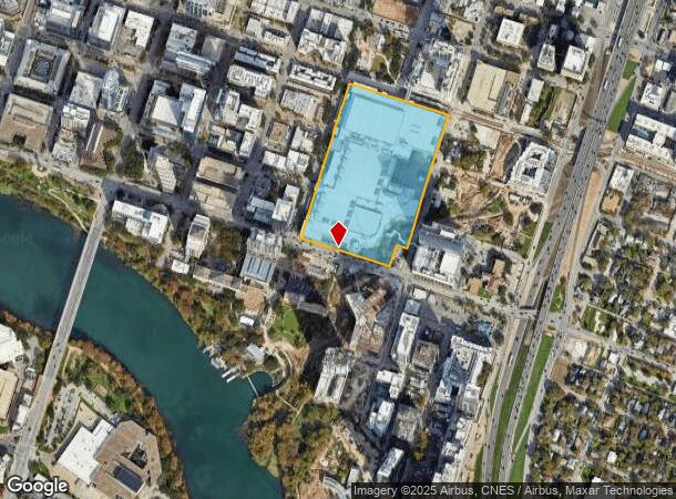 500 E Cesar Chavez St, Austin, TX Parcel Map