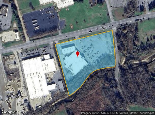 2025 Morganton Blvd Sw, Lenoir, NC Parcel Map
