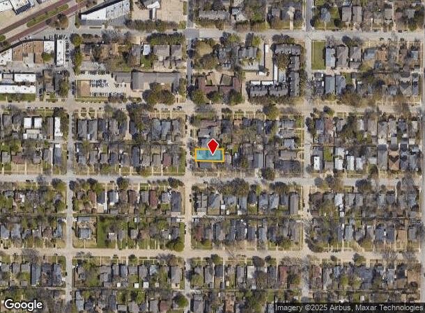  2415 Sanguinet St, Fort Worth, TX Parcel Map