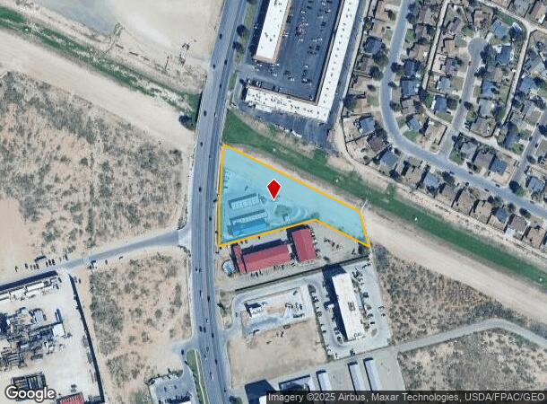 4110 N Big Spring St, Midland, TX Parcel Map