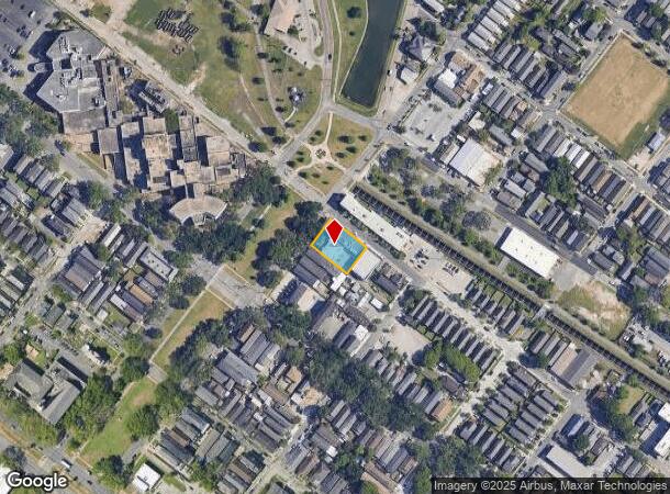  336 N Norman C Francis Pkwy, New Orleans, LA Parcel Map