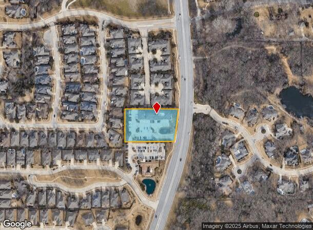  8739 Davis Blvd, Keller, TX Parcel Map