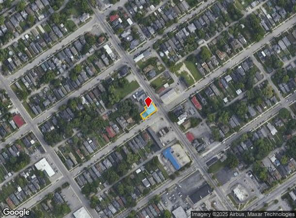  603 Vincennes St, New Albany, IN Parcel Map