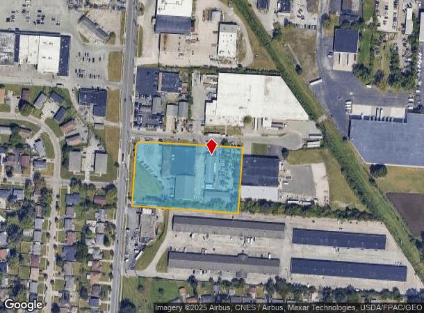  3725 Courtright Ct, Columbus, OH Parcel Map