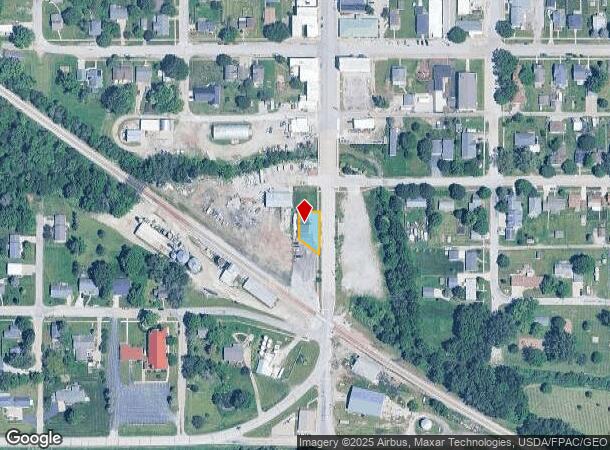  213 S Augusta Ave, Oxford, IA Parcel Map