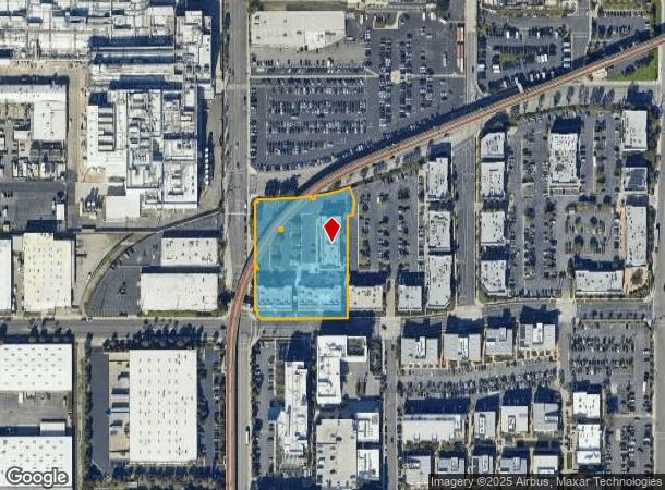 2101 E Maple Ave, El Segundo, CA Parcel Map