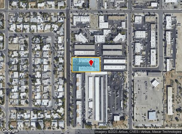  800 S Vella Rd, Palm Springs, CA Parcel Map