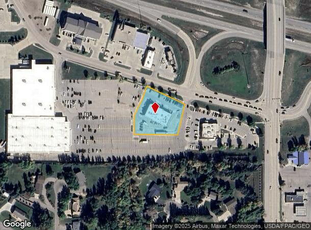  1807 22Nd Ave Sw, Minot, ND Parcel Map