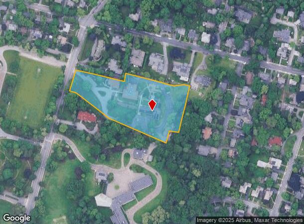 154 Sargent St, Newton, MA Parcel Map
