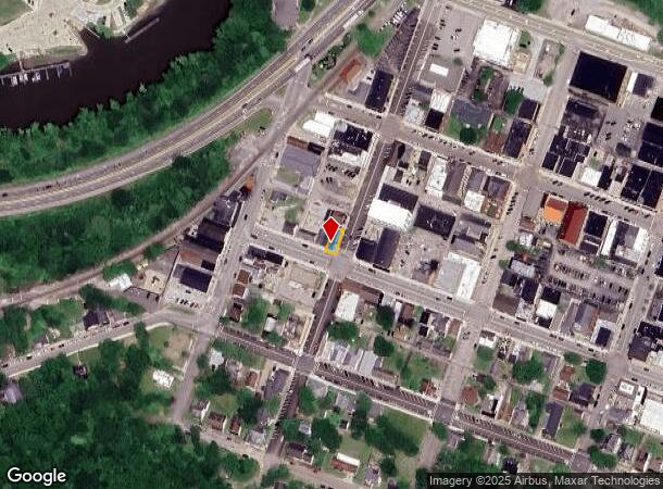  502 3Rd St, Aurora, IN Parcel Map