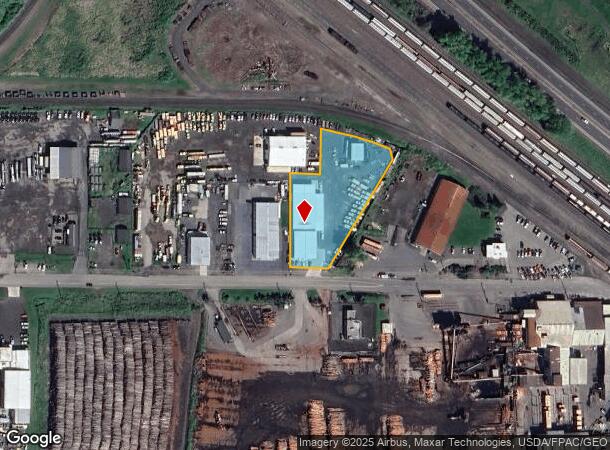 124 Industrial Way, Longview, WA Parcel Map
