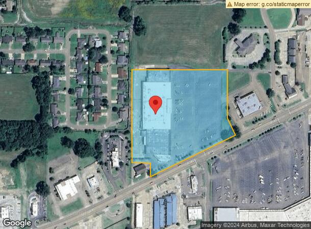  810 W Park Ave, Greenwood, MS Parcel Map