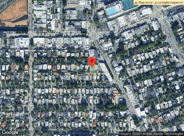  8812 Rangely Ave, West Hollywood, CA Parcel Map