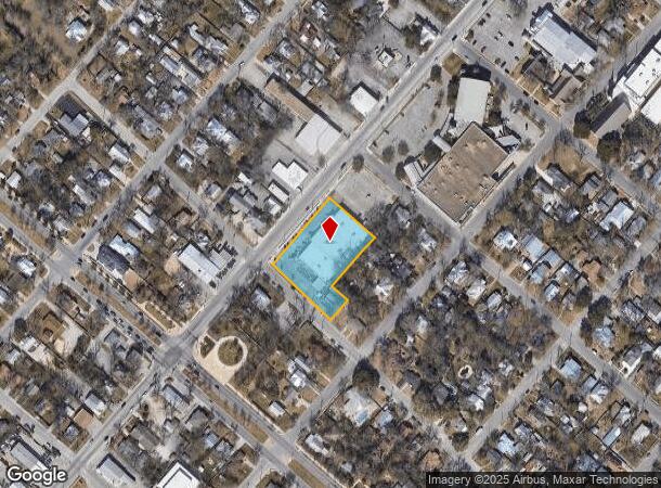  971 W San Antonio St, New Braunfels, TX Parcel Map