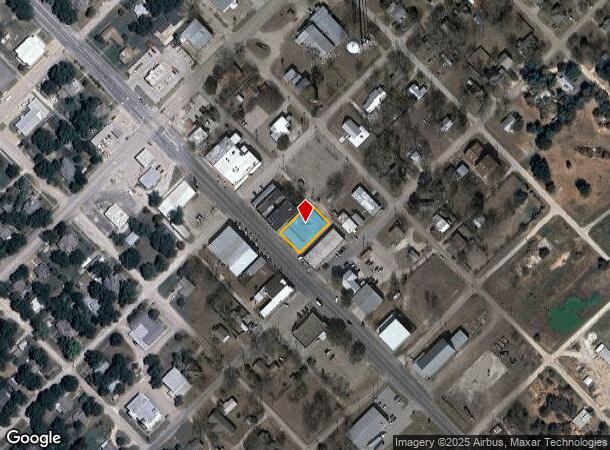206 N Magnolia Ave, Hubbard, TX Parcel Map