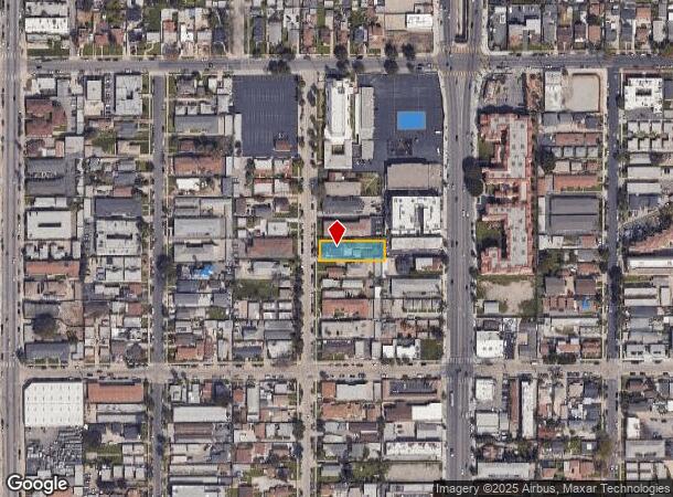  6122 S Victoria Ave, Los Angeles, CA Parcel Map