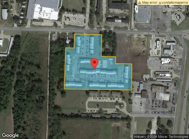  2231 Live Oak St, Commerce, TX Parcel Map