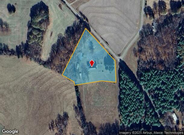 1223 Oak Grove-Clov Rd, Casar, NC Parcel Map
