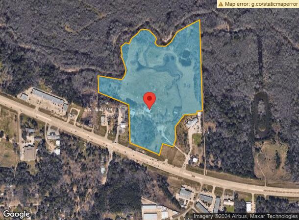  12824 Highway 105 W, Conroe, TX Parcel Map