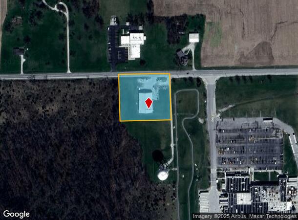 1393 W Tyson Rd, Portland, IN Parcel Map