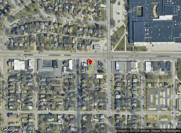 1434 Mishawaka Ave, South Bend, IN Parcel Map