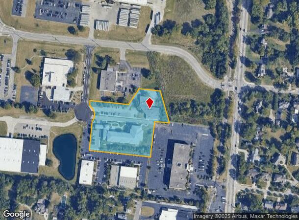 9870 Redhill Dr, Blue Ash, OH Parcel Map