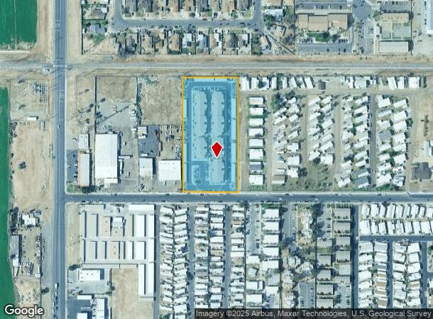  1798 W Euclid Ave, El Centro, CA Parcel Map